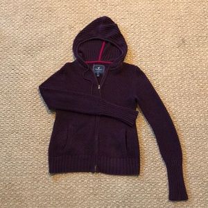Purple American Eagle zip up